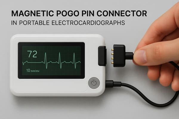 Pogo Pin Connector application in Portable ECG