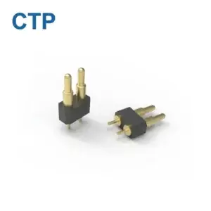 Premium 2.54 mm pitch 5A pogo pin electrical spring connector delivering stable high-current power and 100,000 cycles durability for PCB assembly