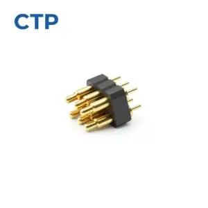 Premium 2.54 mm pitch spring loaded pcb pin connector delivering stable 12V power and up to 100,000 ~1,000,000 cycles durability for secure PCB assembly