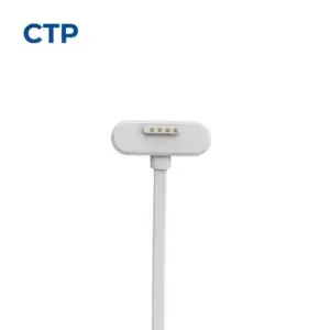 Premium 4 pin magnetic pogo pin charger connector delivering 12V 1A safe charging for children smart bracelets and wearables