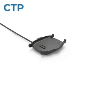 Premium 4 pin USB magnetic cable connector delivering 12V 1A power with anti-corrosion protection for smart watches, manufactured by CTP.