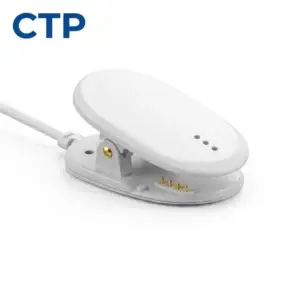 Premium 4 pin magnetic pogo pin connector delivering 12V 1A power with 8N strong force for smart watches, manufactured by leading factory CTP with over 15 years experience.