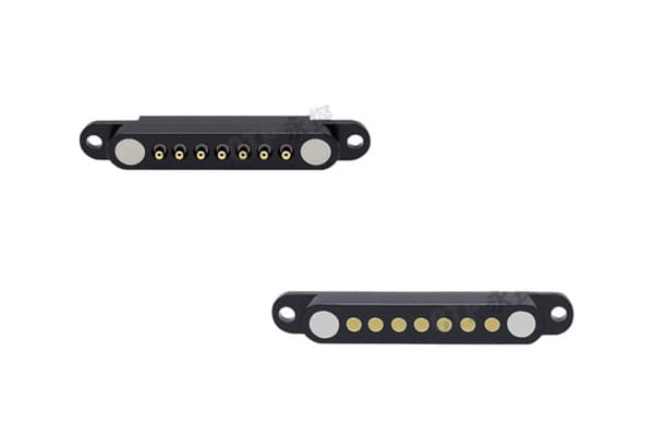 Reliable Data Link 7 Pin Magnetic Pogo Pin Connector
