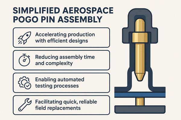 Pogo Pin Assembly Simplicity for Aerospace