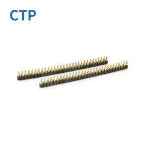 High-performance CTP single row pogo pin connector 30 pin