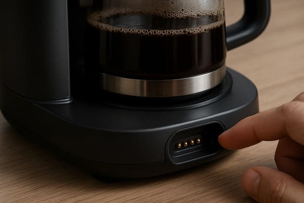 Pogo Pin Connector Application in Smart Coffee Maker