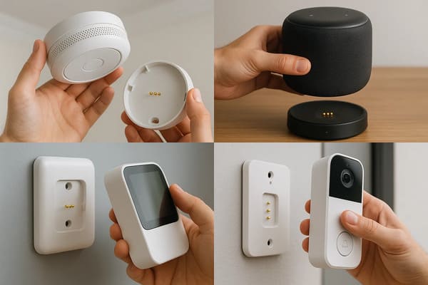 Pogo Pin Connectors for Smart Home Devices