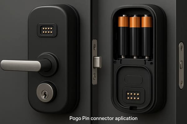 Magnetic Pogo Pin Connector Application in Smart Lock