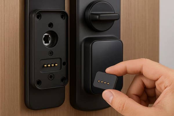Spring Loaded Pin Connector Used for Smart Lock