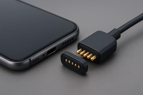 pogo pin connector application in smartphone