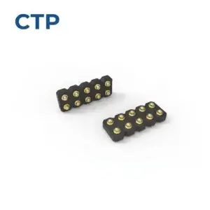 Premium 2.54mm pitch SMT SMD pogo pin connector CTP