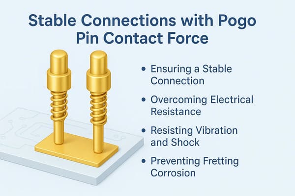 Stable Pogo Pin Connections