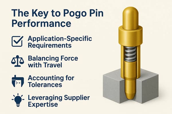 The Key to Pogo Pin Performance