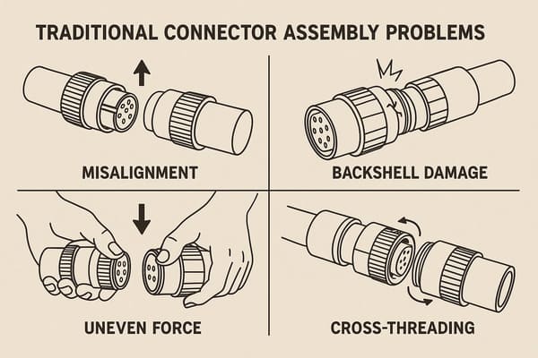 Traditional Connector Assembly Problems