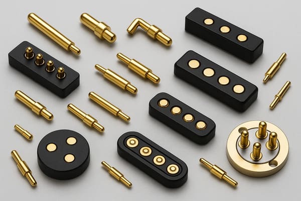 Various types of pogo pins for different applications