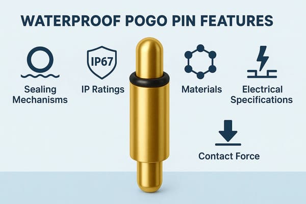 Waterproof Pogo Pin Features